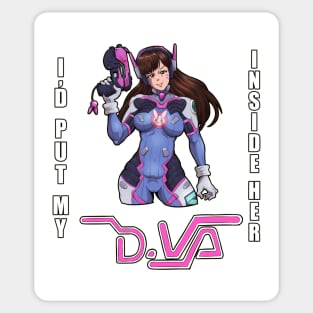 Put D Inside VA Sticker